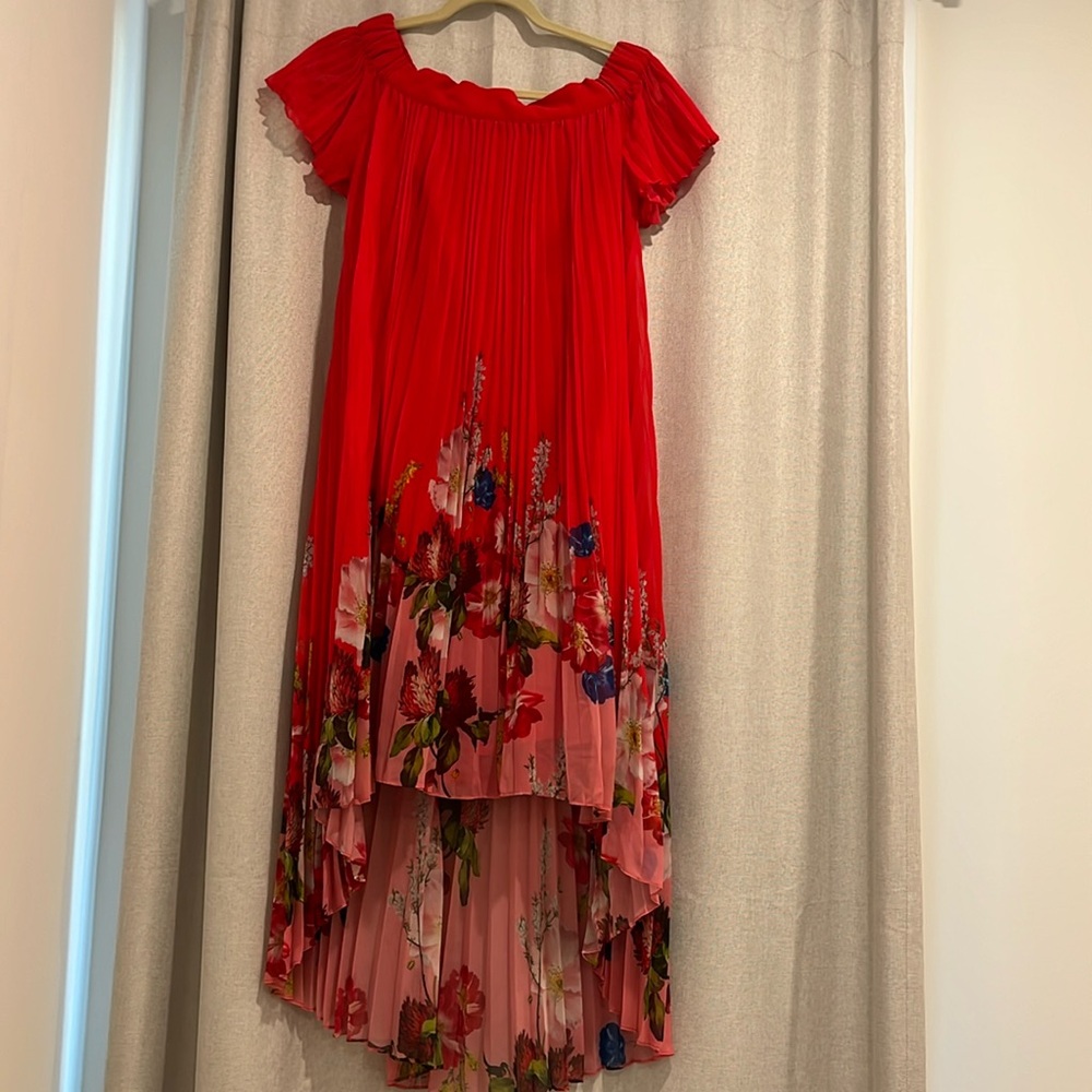 Ted Baker Floral Midi Dress